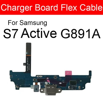 Зарядно устройство USB-такса за Samsung Galaxy S7 Active SM-G891A G891A Конектор за свързване на порта за зареждане, резервни части за вашия телефон