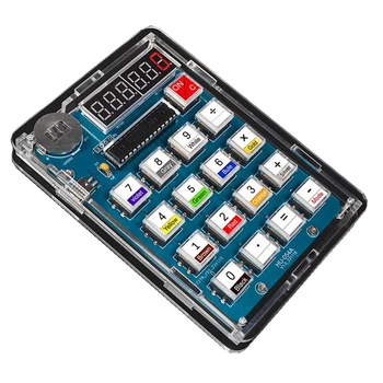 Калкулатор САМ Kit Микроконтролер Abs 51 Домашно цифрови клиенти калкулатор, модул за Обучение електронен комплект за заваряване на печатни платки