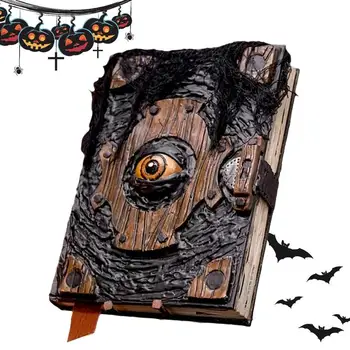 Книга за магии за Хелоуин, Декоративна смола, Страховито Подпори, Книга Черни магии За дома, Празничен декор, Декорация на Вещици