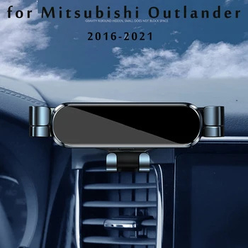 Кола Номер LHD За Mitsubishi Outlander PHEV 2021 Скоба За Полагане на Автомобила GPS Стойка Завъртане на Поддръжка на Мобилни Аксесоари