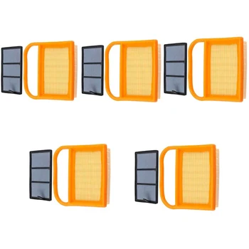 Комплект Въздушни филтри от 5 бр. за Подмяна на Триони за Рязане на бетон STIHL Ts410 Ts420 TS 420 4238-140-4402