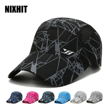 Лятна тънка бързосъхнеща дишаща дамски бейзболна шапка NIXHIT за мъже, за спорт на открито, риболов, пътуване, колоездене, скално катерене, солнцезащитная шапка A222