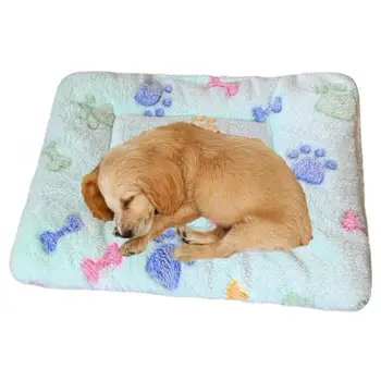 Мек фланелевый подложка за кучета, моющееся одеало за домашни любимци, Топла възглавница за сън котки, диван за кучета, аксесоари за котки