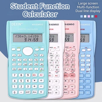 Многофункционален научен калкулатор Студентски Лесен портативен калкулатор с функция на голям екран, Канцеларски материали, Канцеларски материали, Ученически пособия