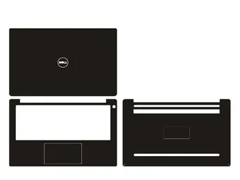 Модел Индивидуален размер 1бр Предварително изсечен от кожа, Винил Калъф Защитно фолио за Dell XPS 13 9343 9360 9350 без дупки за пръстови отпечатъци