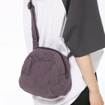 Модни дамски чанти през рамо Деним чанта през рамо, однотонная малка чанта-месинджър, дамски портфейл за мобилен телефон, дамски чанти за жени