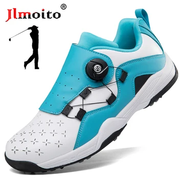 Мъжки Дамски дишащи обувки за голф, леки спортни обувки за голф, нескользящие маратонки за голф с шипове, обувки за тенис, спортни обувки за голф