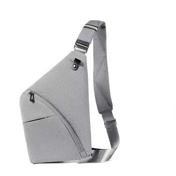 Мъжки лична RFID-анти-кражба нагрудная чанта за съхранение на цифрови данни, велосипедна спортна чанта, ежедневни мъжки перевязь през рамо, боди-прашка