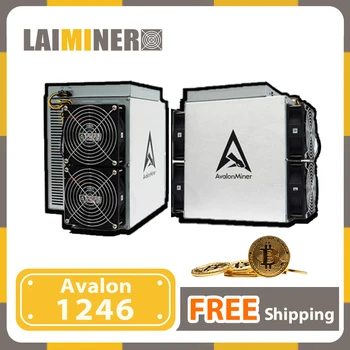 Нов AvalonMiner 1246 85T 87T 90TH /S 3420 Вата Захранване на БТК BTH Машина За майнинга Биткоинов Asic Blockchain Miners
