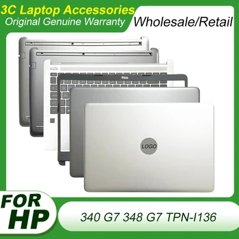 Нов Калъф за лаптоп HP 340 G7 348 G7 TPN-I136 LCD делото Bezel Панта Поставка за ръце Клавиатура Долен Корпус на Горния капак L81410 L56978-001