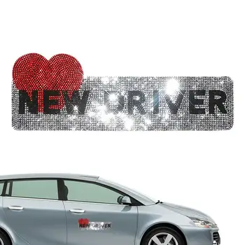 Нов креативен дизайн на стикер за начинаещи шофьори, автомобилни стикери Стикер за жени и момичета, стикер за автомобил, Автоаксесоари