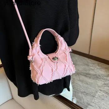 Нова дизайнерска сватбена red чанта за жени, луксозни чанти, модни универсална чанта през рамо от изкуствена кожа в западен стил