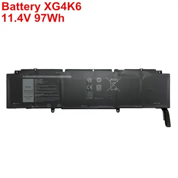 Нова Оригинална Батерия За Лаптоп XG4K6 Dell Precision 5750 5760 XPS 17 9700 9710 Серия Notebook 5XJ6R F8CPG 01RR3 11,4 V 97Wh