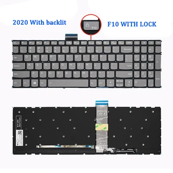 Нова Оригинална Клавиатура за лаптоп, Съвместима с LENOVO Xiaoxin 15IIL 2020 S350-15IML 15ALC Air-15ARE 15ITL 2021 С подсветка