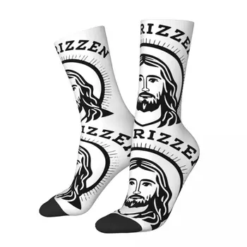 Нови мъжки чорапи в стил хип-хоп което Исус Ризза Има чорапи Rizzen Християнски религиозни Спортни дамски чорапи Пролет Лято Есен Зима