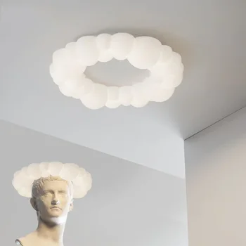 Окачен лампа Nordic Creative Cloud Shades Модерна led полилей, Хол, Спалня, Детска творческа декоративна лампа