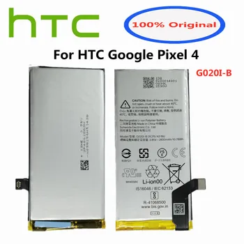 Оригиналната работа на смени Батерията G020IB 2800 mah За HTC Google Pixel4 Pixel 4 G020I-B Smart Mobile Phone Оригинални Зарядни Батерии