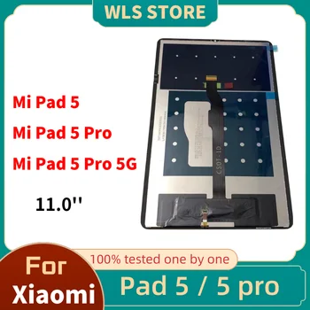 Оригиналът е За Xiaomi Pad 5 LCD 21051182G 21051182C Сензорен Дисплей Дигитайзер В Събирането на Лентата За MI Pad 5 Pro M2105K81AC Lcd