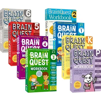 Основна работна заплата Brain Quest с английската версия картички интелектуално развитие 