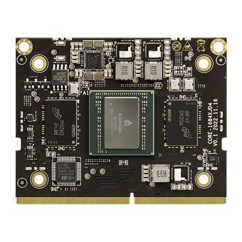 Основната 1684XJD4 Восьмиядерный процесор с висока изчислителна AI Основната Board 32T Изчислителна мощност BM1684X Open SDK SOPHON