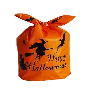 Пакети за предложения за Хелоуин, 50 бр., вълнуващи пакети за сладкиши на Хелоуин, трикове, подаръчни пакети на тема Хелоуин за предложения, бонбони играчки