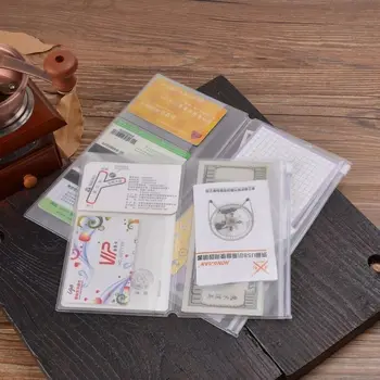 Паспорт за туристи Мидори Стандартна чанта за лаптоп с цип Списание Планер Държач за карти Чанта за лаптоп Чанта с цип от PVC
