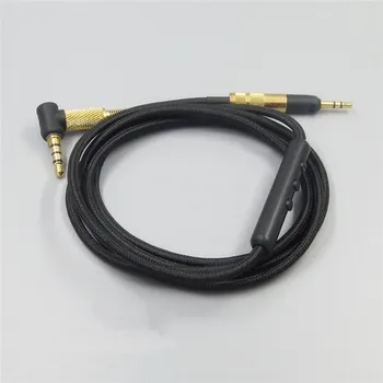 Преносимото аудио кабел За Sennheiser HD518 HD558 HD598 M40X M50X Кабел, Слушалки, Слушалки Кабелна Връзка Аудио Дистанционно Управление Микрофон