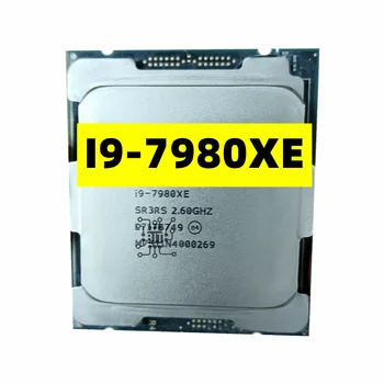 Процесор I9 7980XE 14 нм, 18 Ядра, 36 потоци, 2.6 Ghz, 24,75 MB TDP, 165 W, процесор LGA2066 за десктоп Дънна платка X299