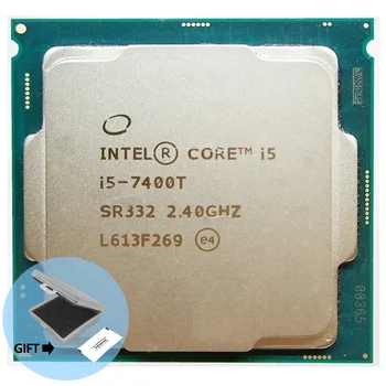 Процесор INTEL I5 7400T LGA 1151, компютърен процесор 14 нм, 2.4 Ghz, 35 W, QS