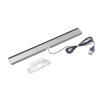 Слот аксесоари За Wii Sensor Bar Кабелни Приемници IR Сигнал Ray Смяна на USB Щепсела Sensor Bar Reciever За WII/WIIU