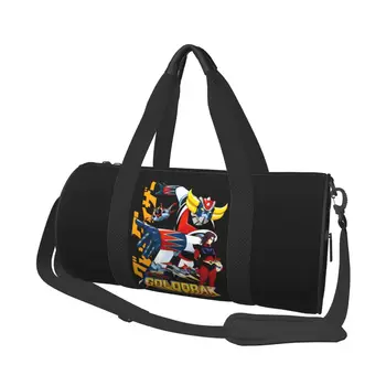 Спортна чанта G-GOLDORAKS, стръмни оксфордские чанта в стила на манга с обувки, дизайнерска чанта за пътуване, графична чанта за фитнес за двойки