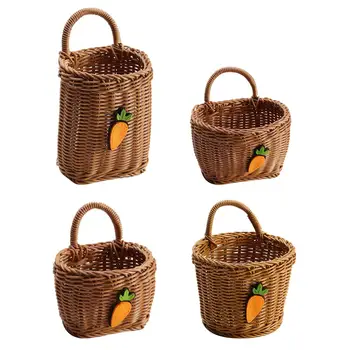 Стенни кошница за кухненски плодове, контейнер за декоративни растения