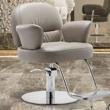 Стол за фризьорски салон-фризьор, козметик, Педикюр, Професионален козметичен стол, Отточна тръба на шарнирна връзка на Работния плот, Мебелен салон Ruedas LJ50BC