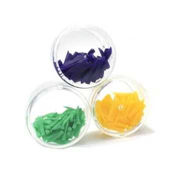 Стоматологични за еднократна употреба Пластмасови клинове 3 цвята 300 бр Обзавеждане за зъботехническа лаборатория