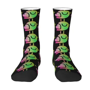 Стръмни чорапи ML с принтом в стил хип-хоп за жени и мъже, стрейчевые летни Есенно-зимни чорапи за екипажа