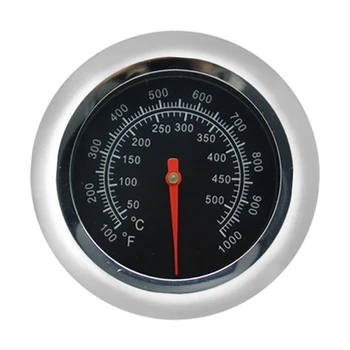 Термометър за фурна от неръждаема стомана за приготвяне на храна на скара 100-500 ℃/100-1000℉ Измерване на температурата