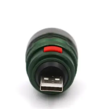 Ултра Ярък Лаптоп USB-фенерче mini zoomable 3 режима на USB Flash light lanterna Power by USB интерфейс power bank