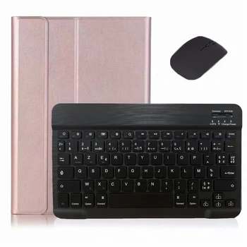 Умен калъф за Lenovo Tab P11 TB-J606F калъф-клавиатура за Lenovo Tab P11 Плюс Калъф-клавиатура с поставка от изкуствена кожа