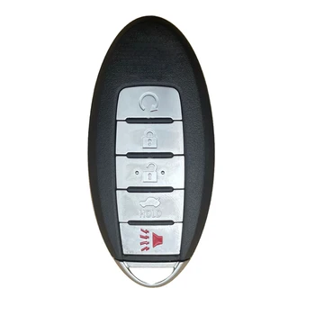 Умно дистанционно ключ Shell Case Fob за Nissan Pathfinder Maxima, Murano Versa Altima NSN14 Blade 5 Бутона