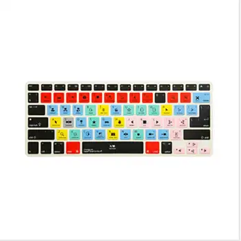 Функционален Силиконов калъф за клавиатура за Бърз достъп Apple final cut pro X Macbook Air 13 