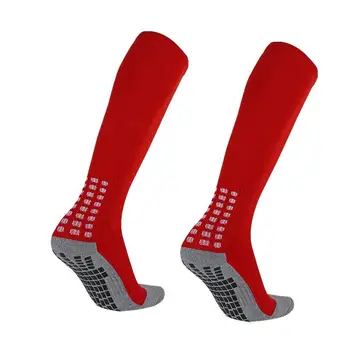 Футболни чорапи, компресия, с кръгли силиконово изземване, мини Футболни чорапи, спортни Мъжки Дамски чорапи за бейзбол и ръгби