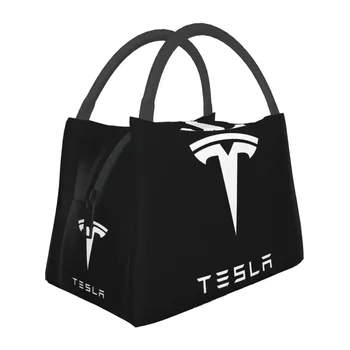 Чанта за обяд Дамски Tesla Изолиран Хладилник Преносим Оксфордския Обяд-бокс за пикник Чанта за хранене
